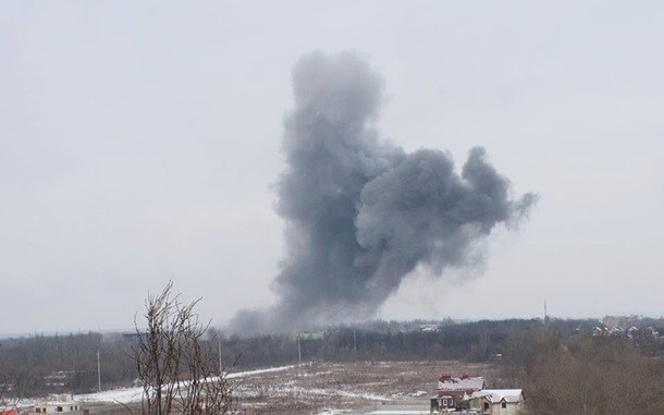 Взрыв в Донецке 14 февраля 2017