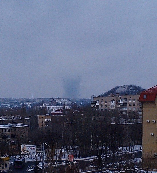 Взрыв в Донецке 14 февраля 2017