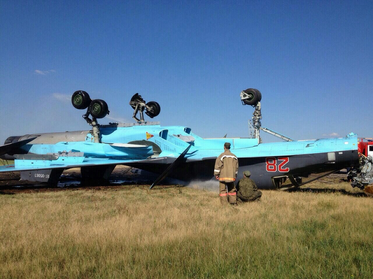 Су-34 авария