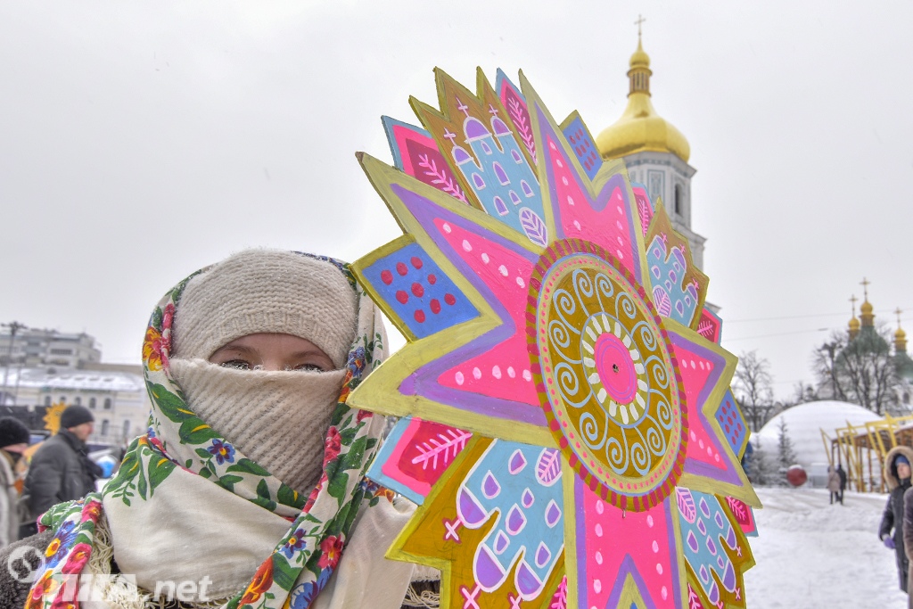Рождественское шествие в Киеве
