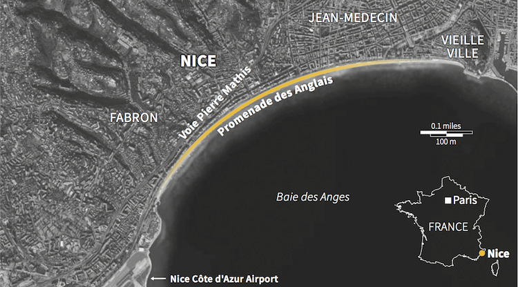 теракт Ницца, Франция