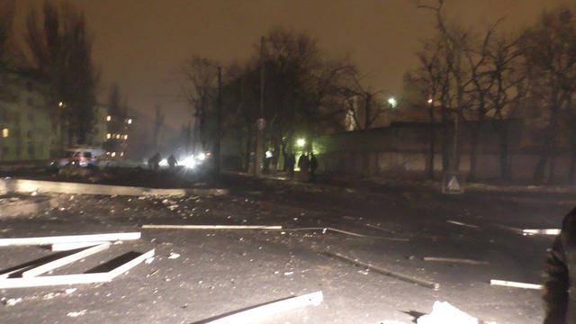 взрыв в Донецке 2 февраля 2017