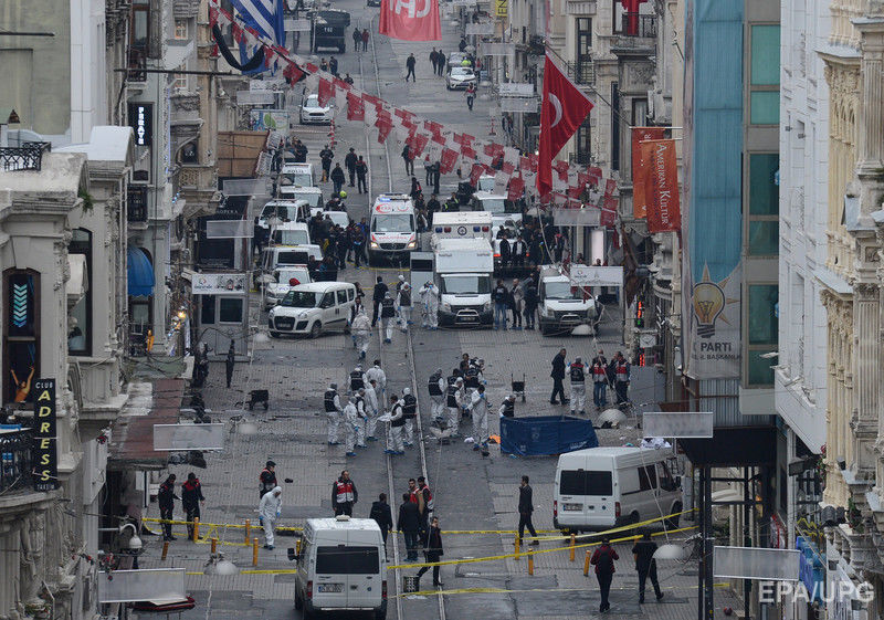 Теракт в Стамбуле 19 марта 2016