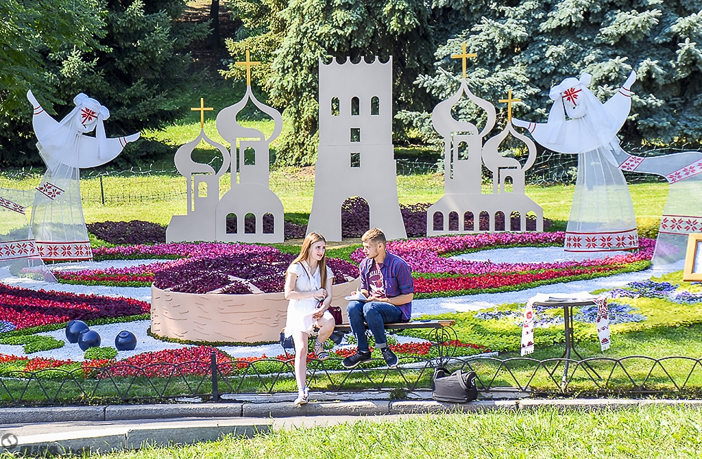 фестиваль цветов в Киеве 2017