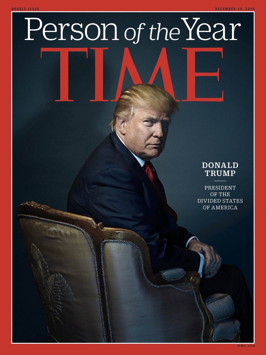 Трамп - человек года Time