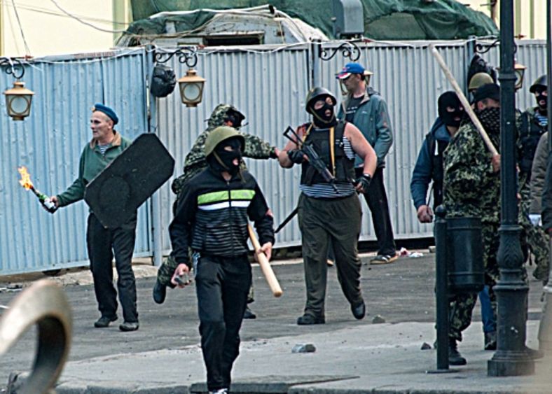 Путинские террористы. Украина, Одесса, 2 мая 2014 г. Главные новости сегодня