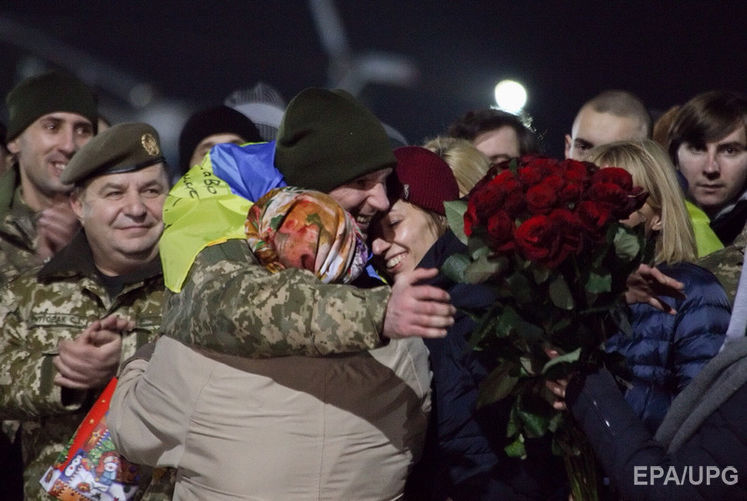 Освобождение украинцев из российского плена