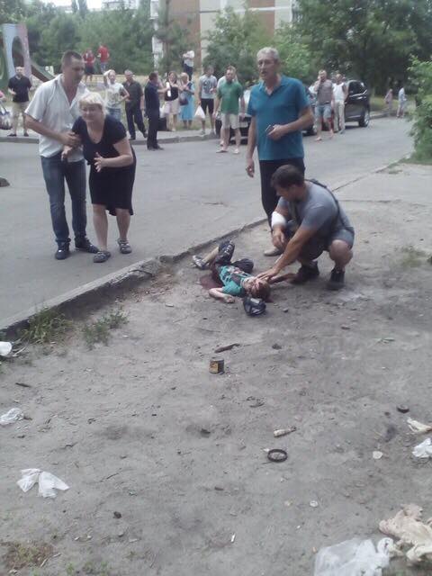 дети взорвались в Киеве